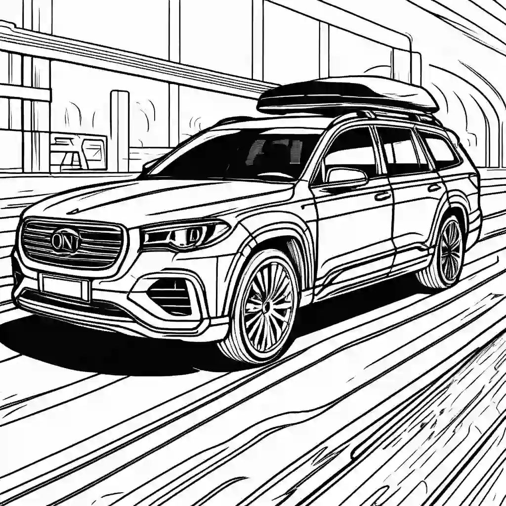 Station Wagons coloring pages